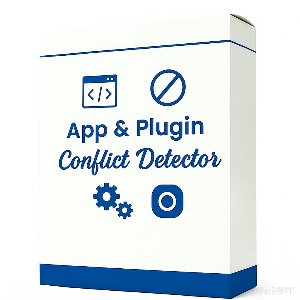 App & Plugin Conflict Detector