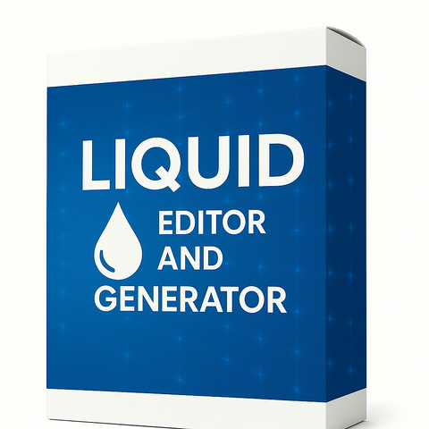 LIQUID EDITOR AND GENERATOR